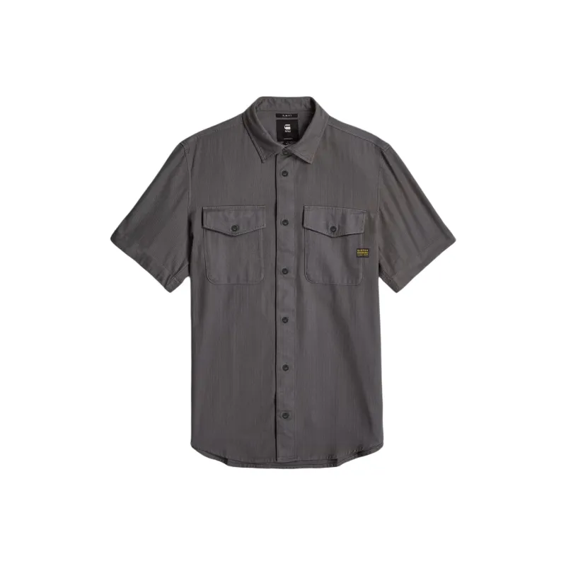 G STAR RAW Shirts Men Gray-0