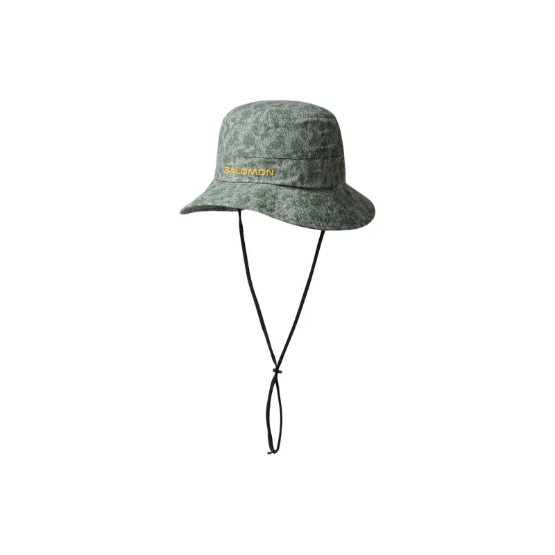 SALOMON Nylon Bucket Hats Unisex Green-0