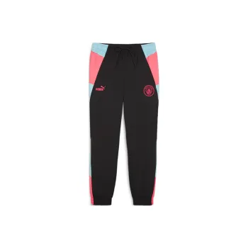 PUMA Manchester City Football Club Knitted Sweatpants Men's Black