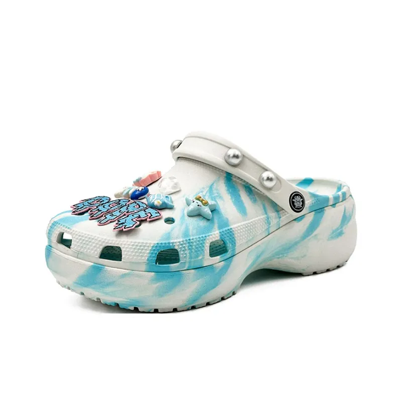 OUBT Summer Ocean Baby Clogs Women's Ink Blue-1