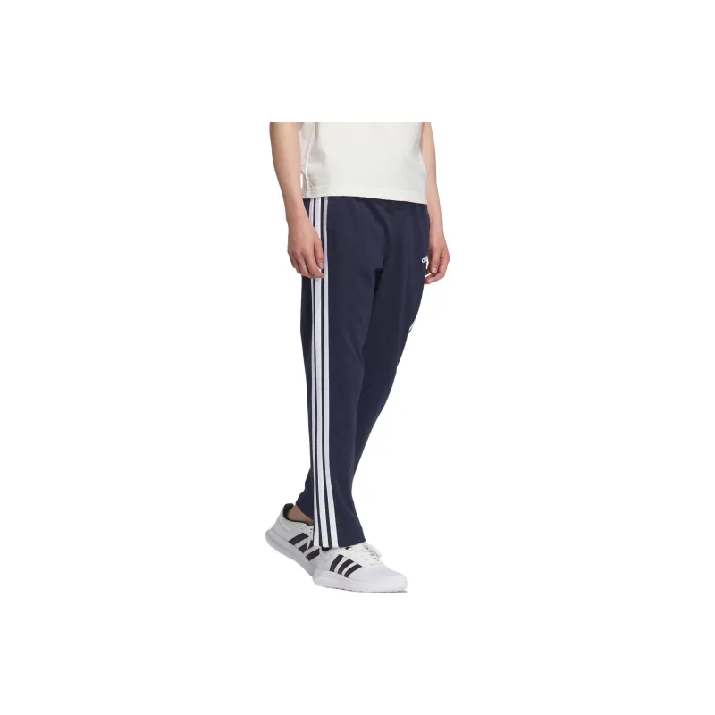 Adidas ESSENTIALS SINGLE JERSEY OPEN HEM Casual Pants Unisex Legend Ink/White-5
