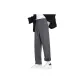Dark Gray-Fleece-Lined Draped