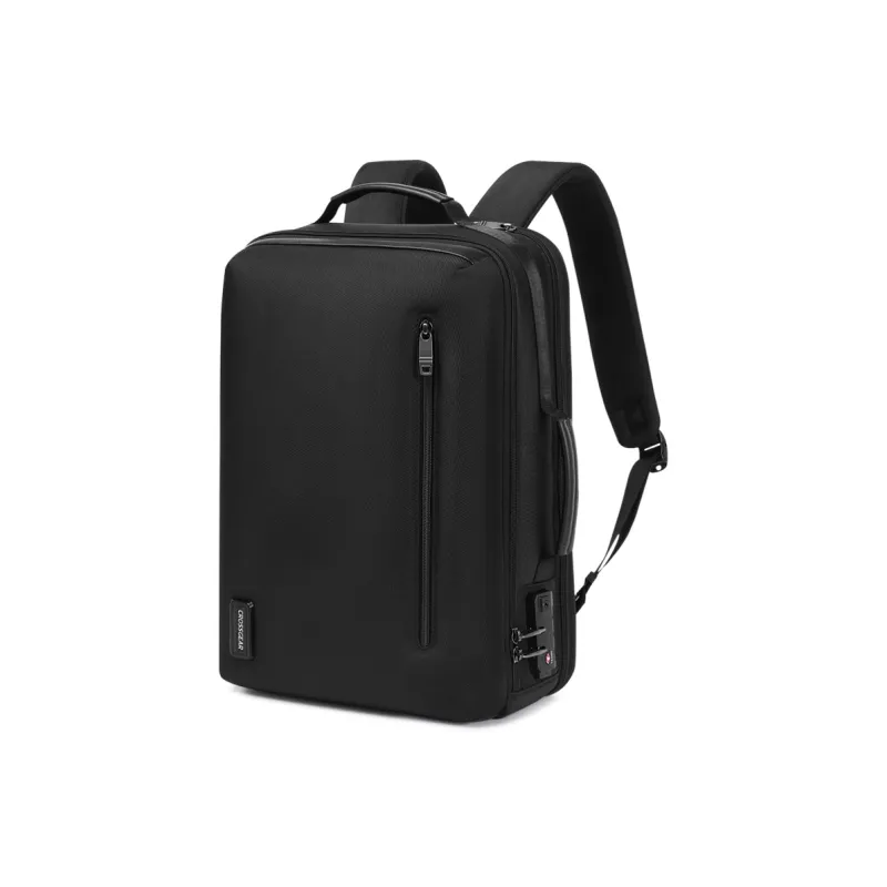 CROSSGEAR Polyester Backpack Unisex Black-3
