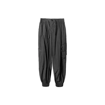 HUANXIANGZHE Casual Pants Unisex Black