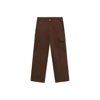 Carhartt WIP FW24 Cargo Pants Men's Coffee