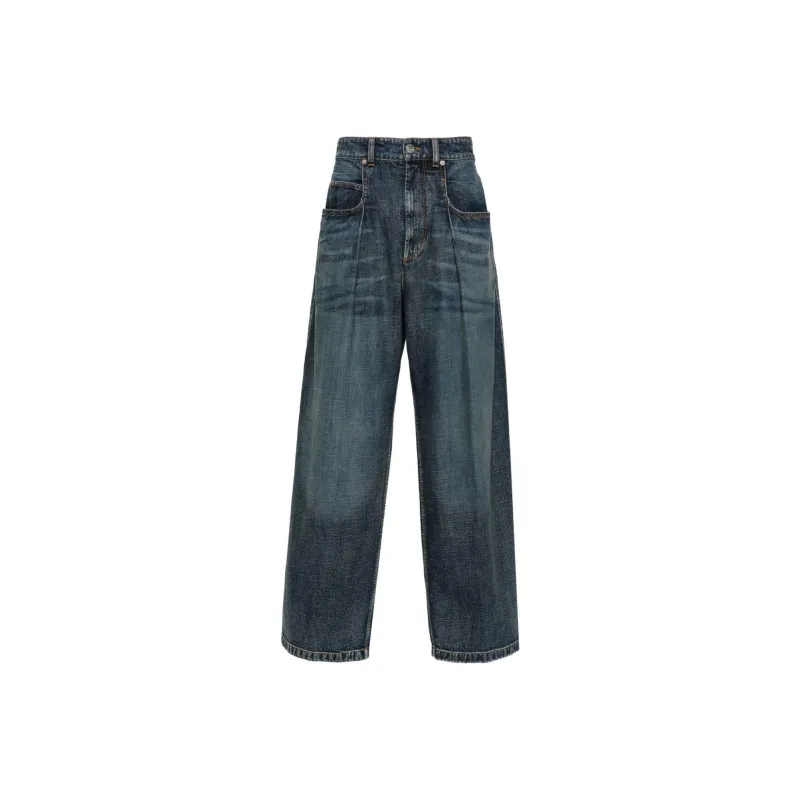 ISABEL MARANT Janael Straight Leg Jeans-0