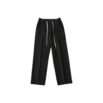 LANGWEIZHE Jeans Unisex Black Gray Color