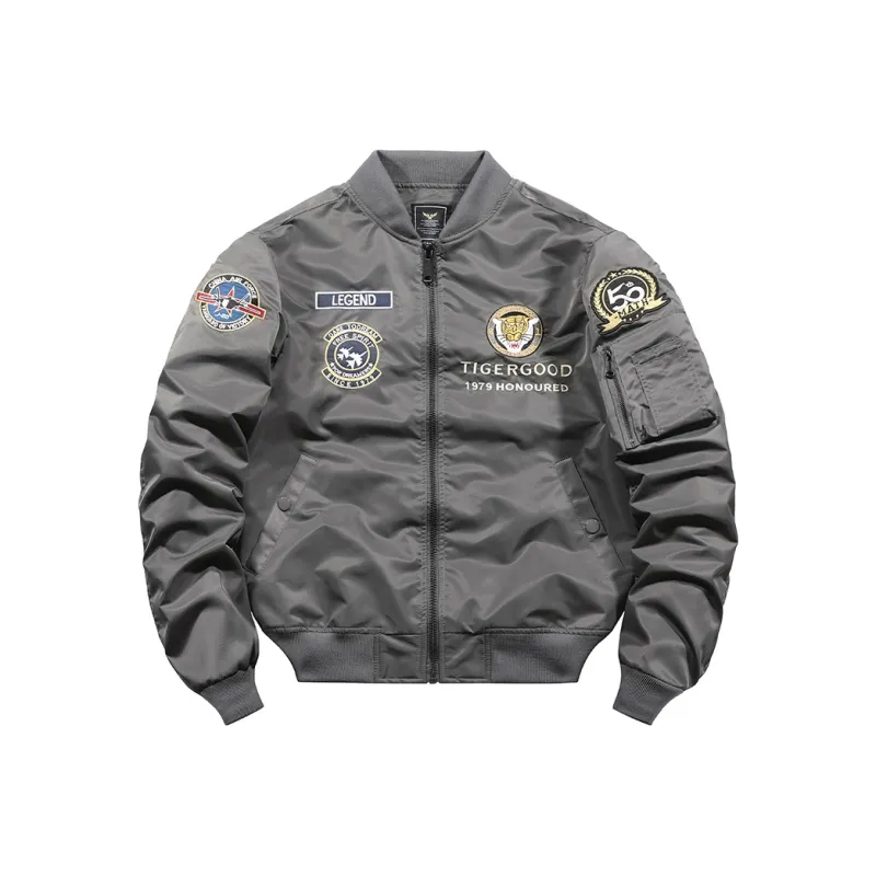 TREK&TRAVEL Baseball Jacket Men's-6