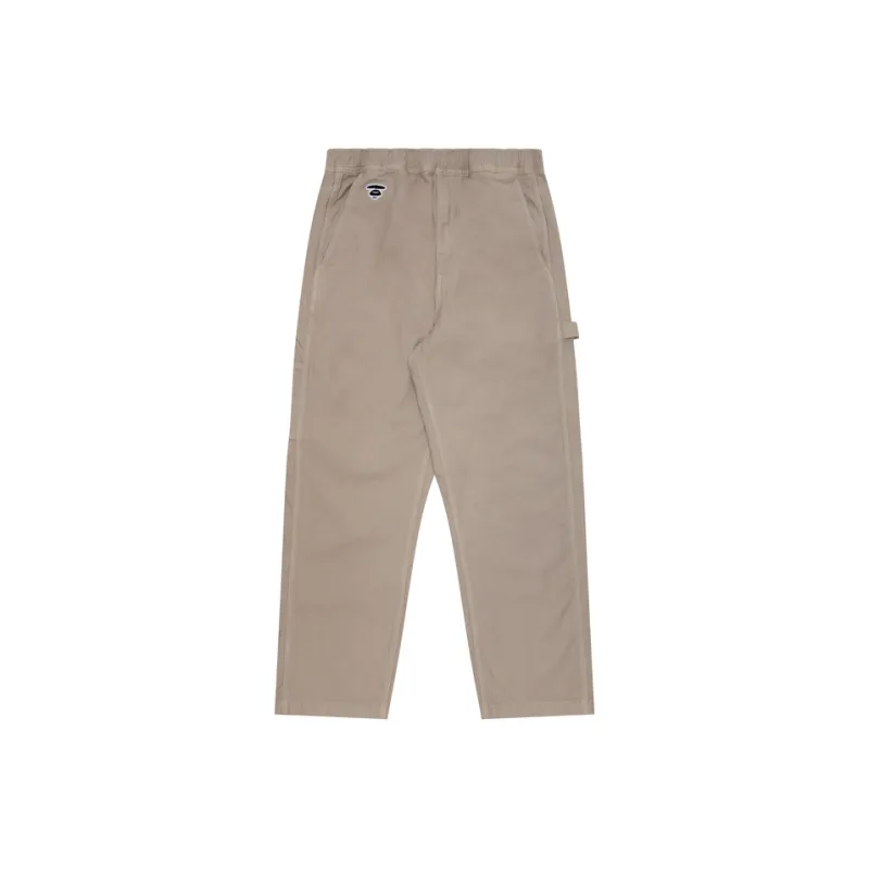 Aape Logo appliqué Straight Trousers-0