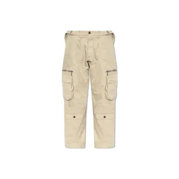 DSQUARED 2 Logo Embroidered Distressed Cargo Pants