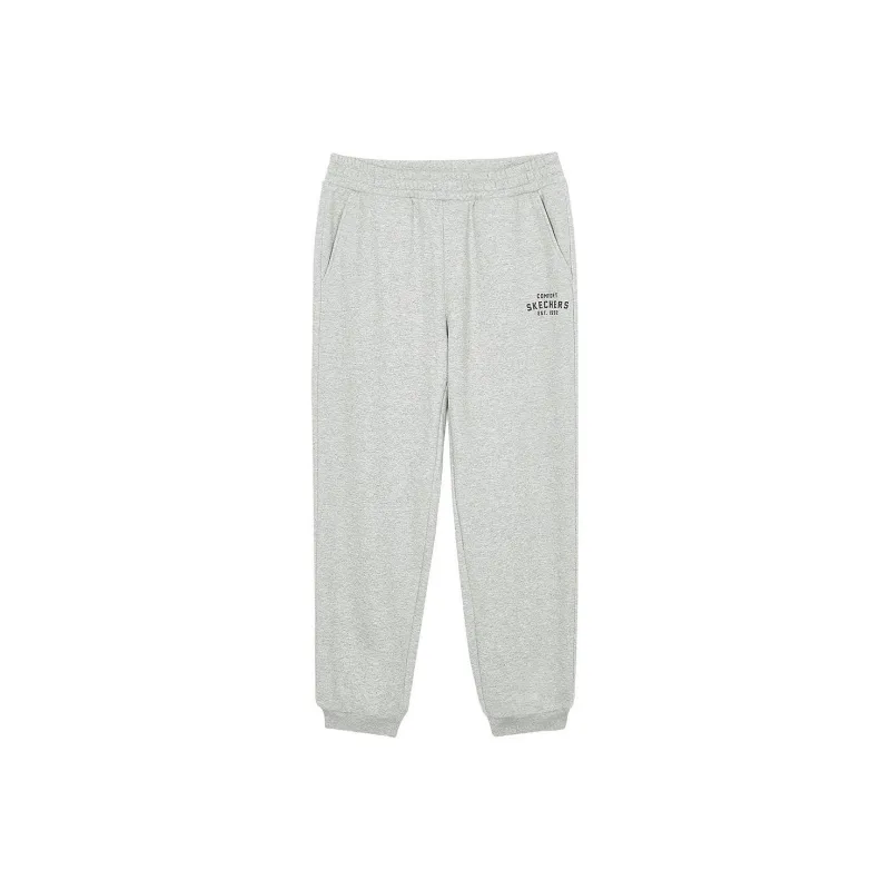 Skechers Knitted Sweatpants Men Medium Heather Gray-0