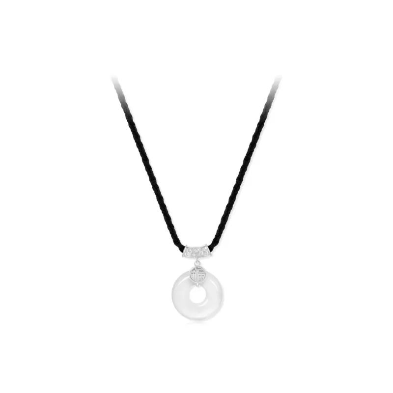 JUICY GRAPE Chalcedony Jade Necklaces Women's-4