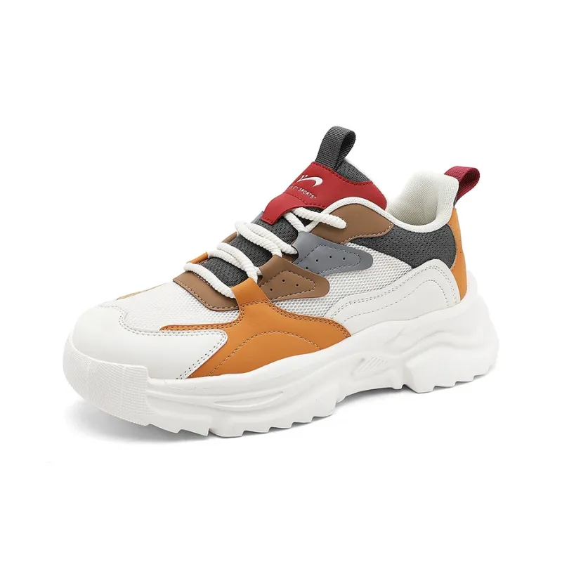 K bird Abrasion Resistant Breathable Height Increasing Low Top Chunky Sneakers Men's-8