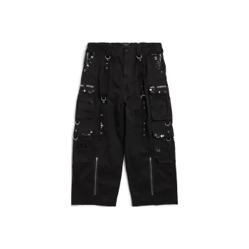 Balenciaga Cargo Pants Regular Fit Men's Black