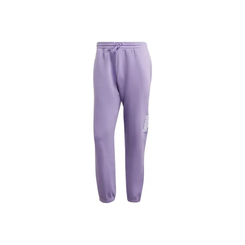 Adidas Casual Pants Men Purple-0