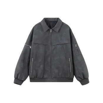 YOSICIL Leather Jackets Unisex