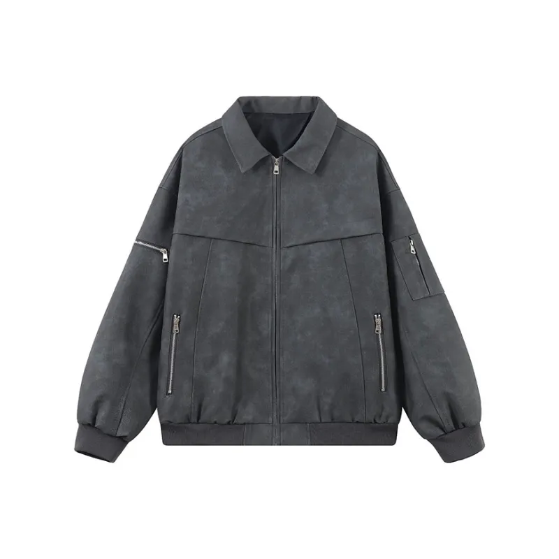 YOSICIL Leather Jackets Unisex-0