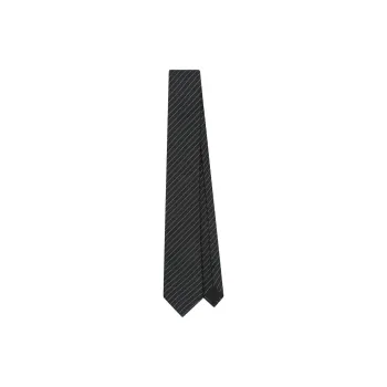 SAINT LAURENT Striped Tie