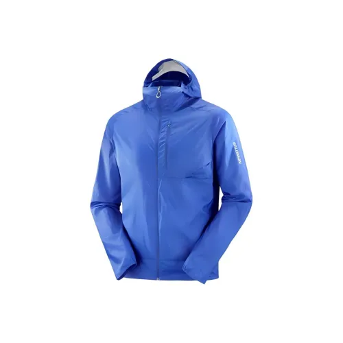 SALOMON BONATTI CROSS WIND Jackets & Coats Men's Blue