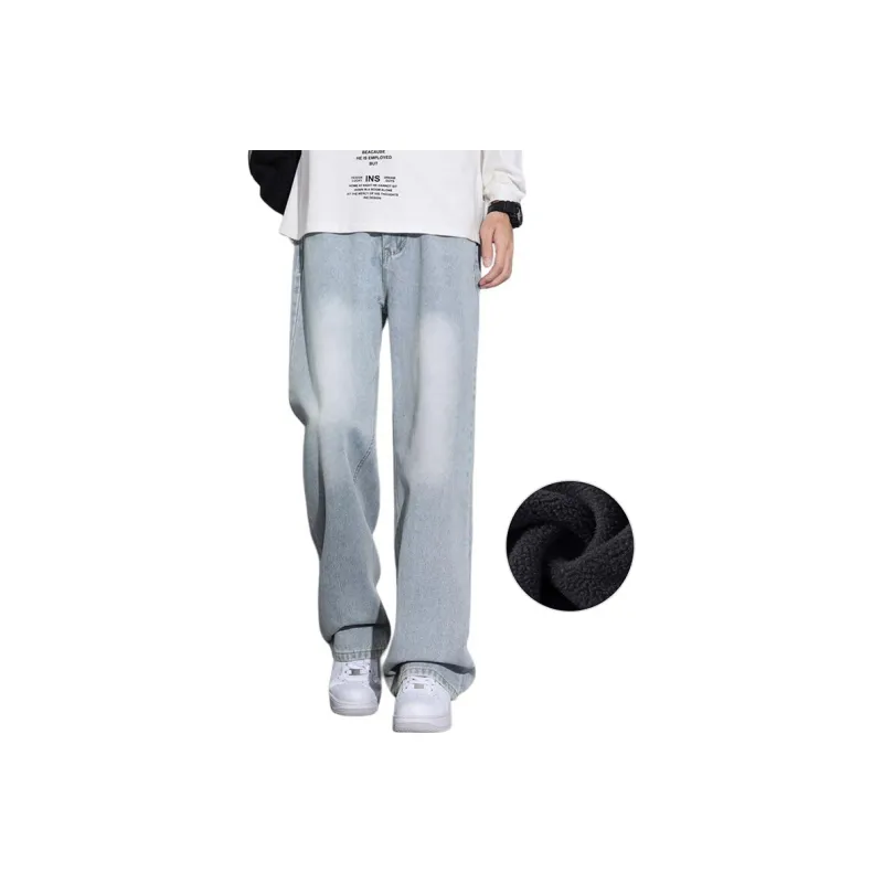 Warrior Huichao Riding The Wind Collection Jeans Unisex-14