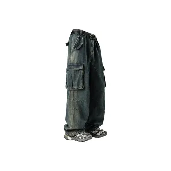 XINIYA TRAVEL Jeans Unisex Nostalgic Blue