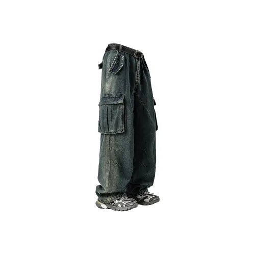 XINIYA TRAVEL Jeans Unisex Nostalgic Blue