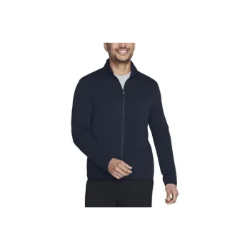 Skechers The Hoodless Hoodie Ottoman Jacket Men's Blue