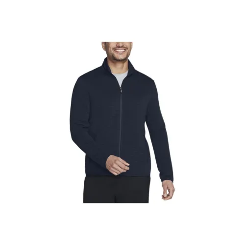 Skechers The Hoodless Hoodie where Jacket Men's Blue