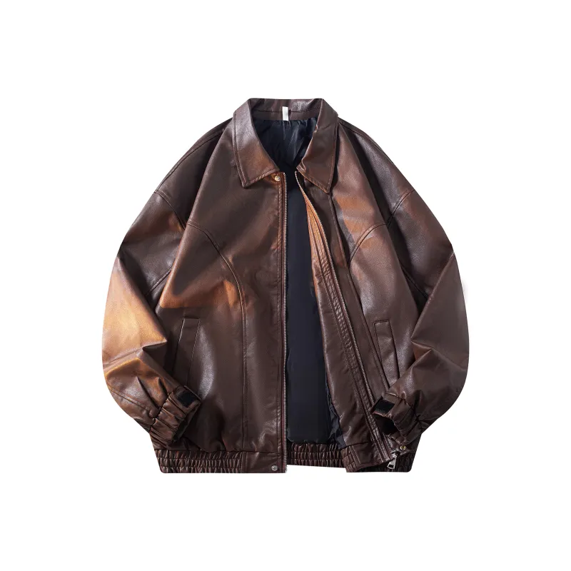 NBNO Leather Jackets Unisex-5