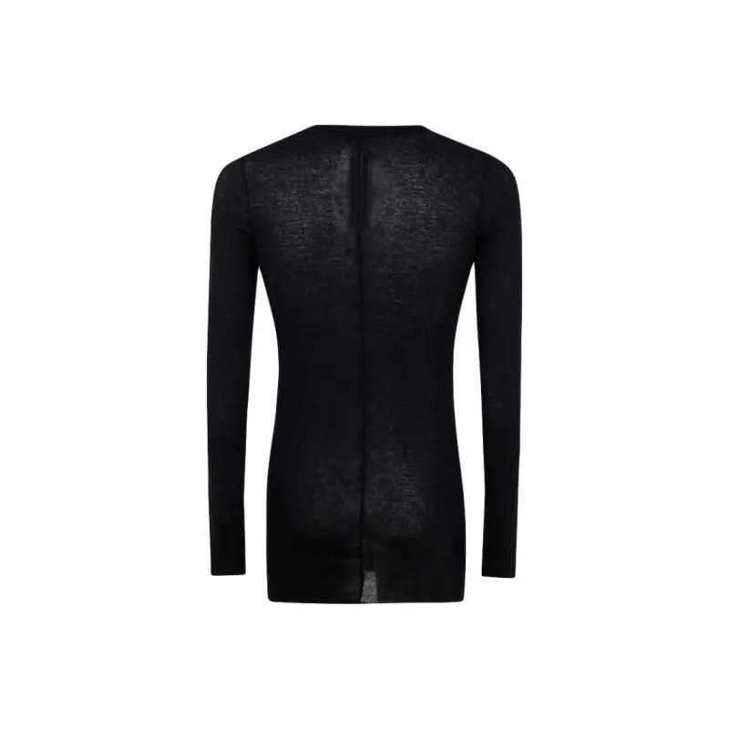 RICK OWENS Long Sleeved Crewneck T Shirt-1
