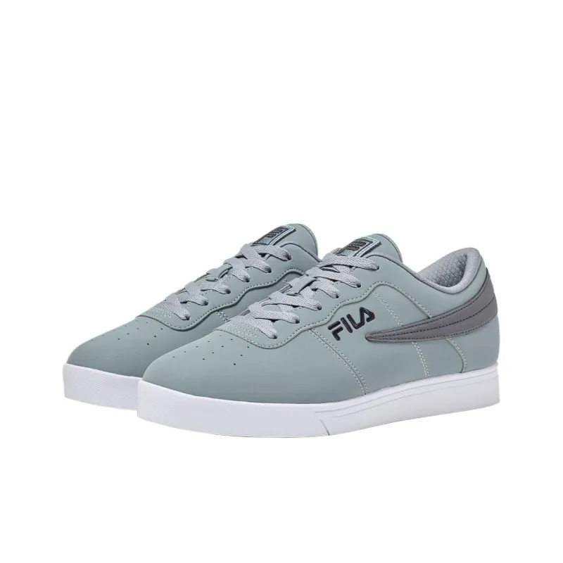 FILA Vulc 13 Collection Breathable Low Top Training Shoes Men's Light Gray Blue-2