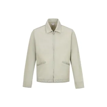 URBAN REVIVO Denim Jacket Men's Cool Gray