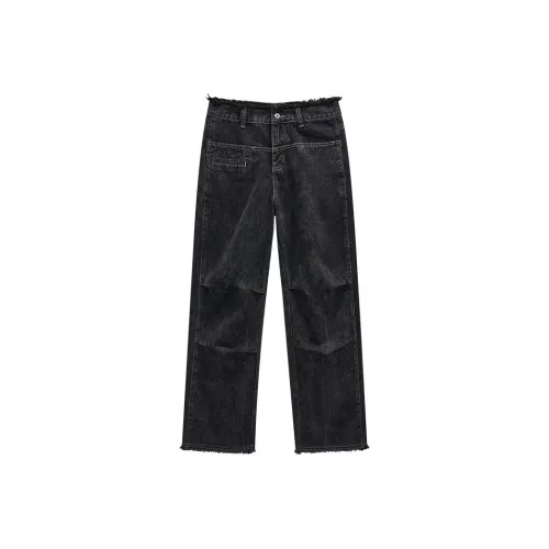 FAX FOR FMACM Jeans Unisex Washed Black