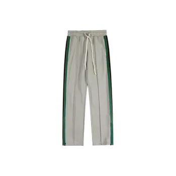 BENMYSHOWER Casual Pants Unisex Khaki