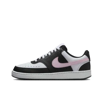 Nike Court Vision Low Next Nature Black White Pink Foam Women's