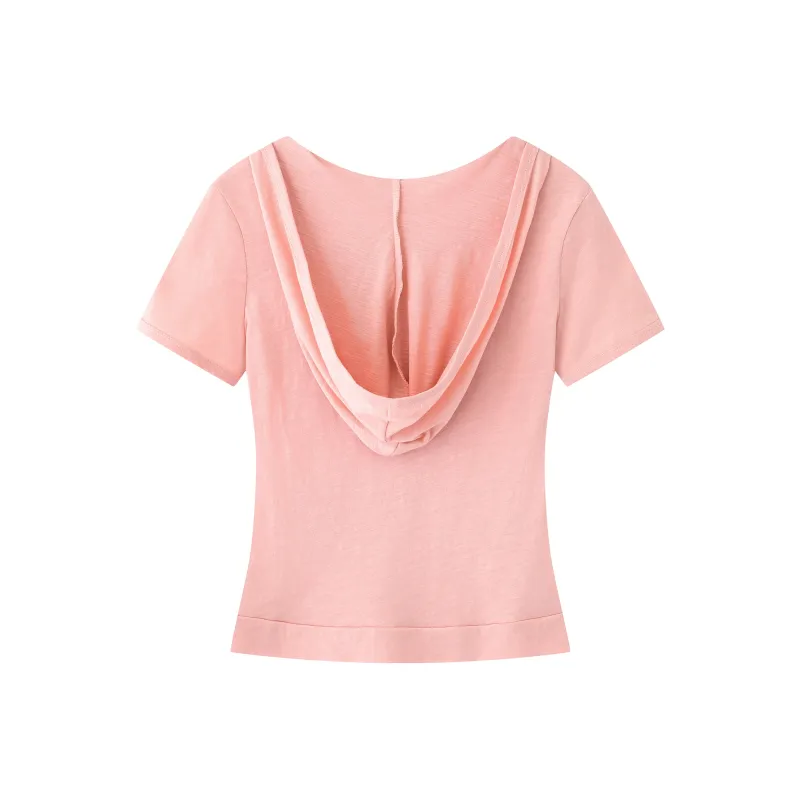 ZAZN Regular T Shirt Women's Light Pink-1
