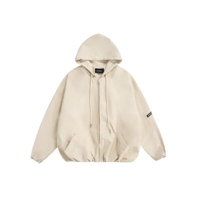 GEOFFREY B. SMALL Leather Jacket Unisex Ecru-0
