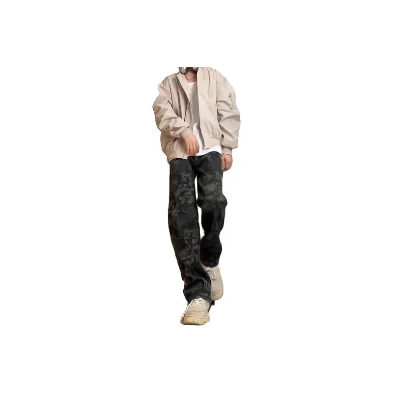PANDA ADEVIL Jeans Unisex Camouflage-4