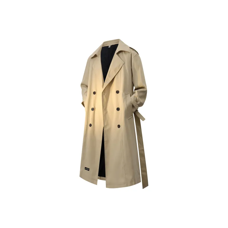 FASTFISH Trench Coats Unisex-2