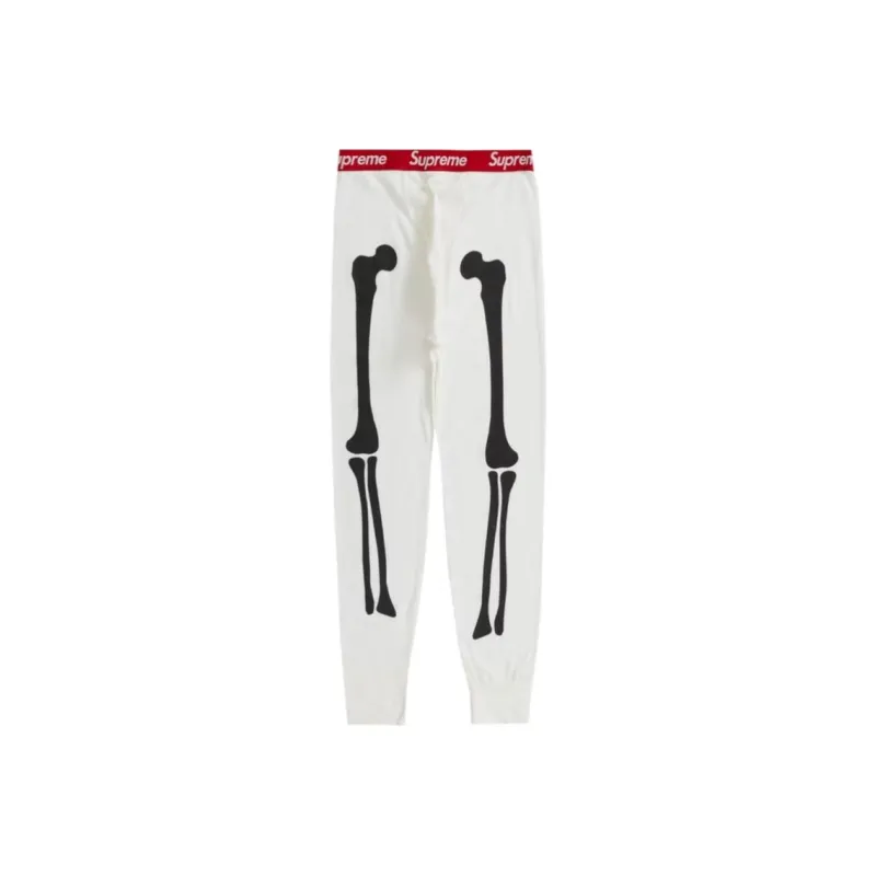 Supreme Casual Pants Men's White-0