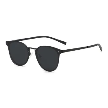YUZHAOLIN Plastic Metal Cat Eye Sunglasses Unisex