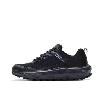 Jack Wolfskin Cushioning, Wear Resistant Low Top Hiking Shoes Women's Black