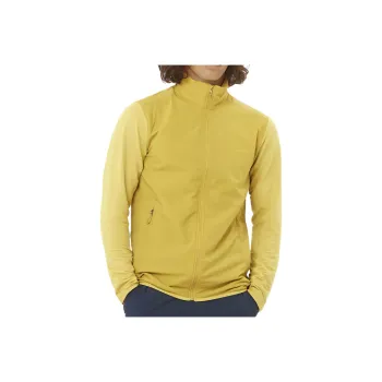 SALOMON ESSENTIAL LIGHTWARMSntial Jackets Coats Men's Aqua Celadon Green