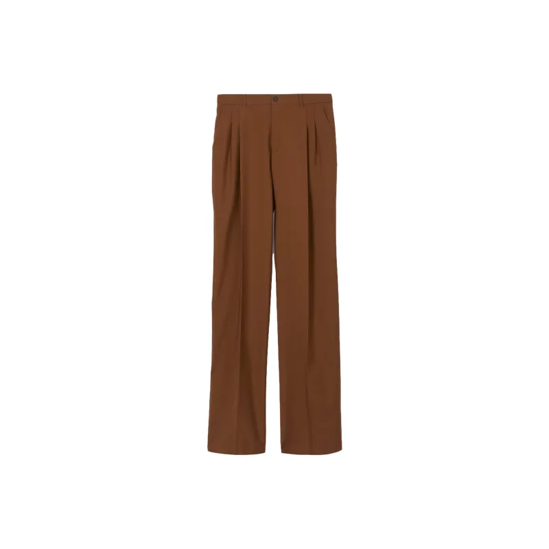 Burberry SS23 Casual Pants Men's Dark Birch Brown-0