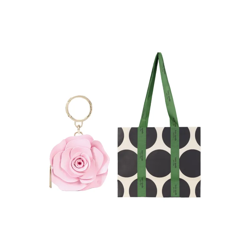 Kate Spade Cow Leather Coin Purse Women's Horizon Pink-4