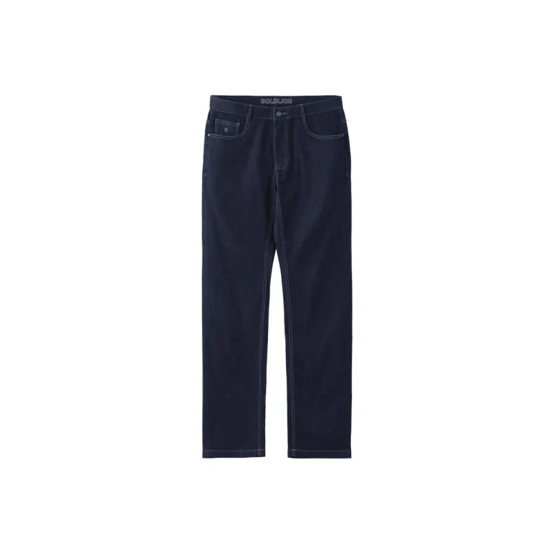 GOLDLION Jeans Men's Royal Blue-0