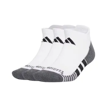 Adidas PerformanceClimacool Ankle Socks Unisex 3 Pack White Black