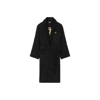 FANSIZHE Bathrobes Unisex Black
