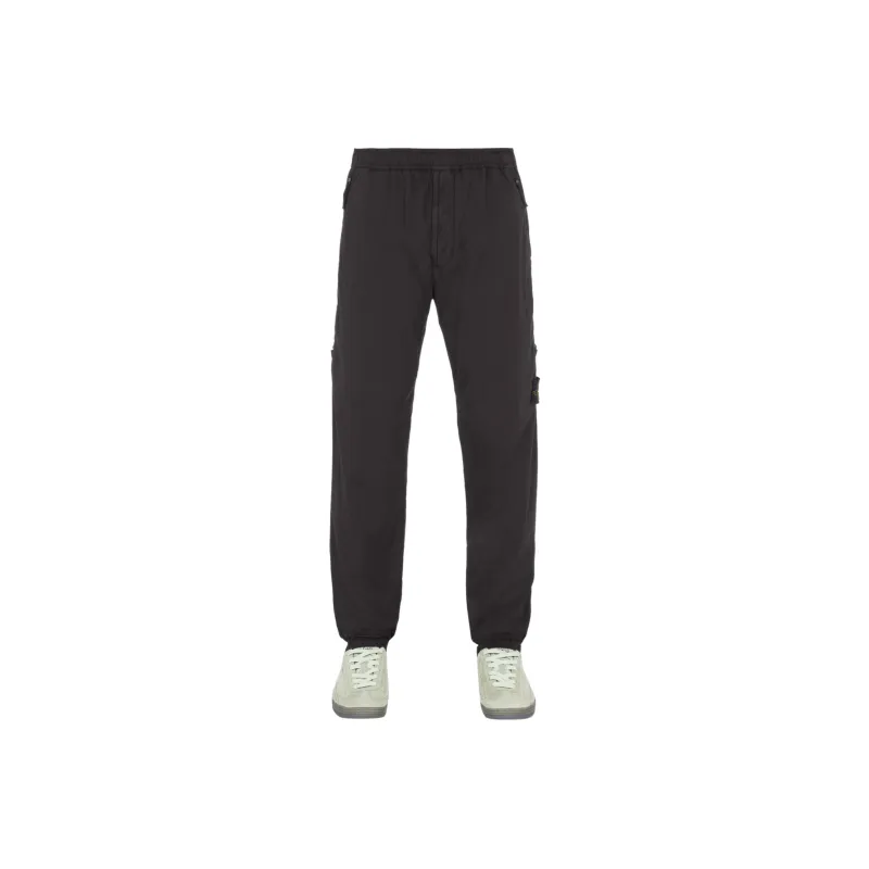 STONE ISLAND Logo Patch Cargo Trousers-0