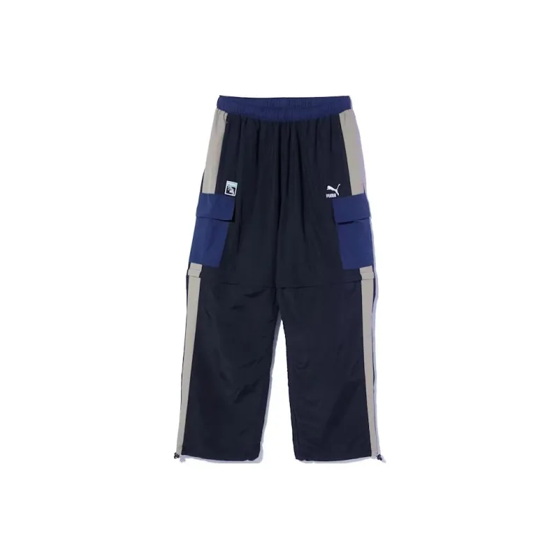 PUMA x XLARGE SS24 Knitted Sweatpants Men's Dark Blue-0